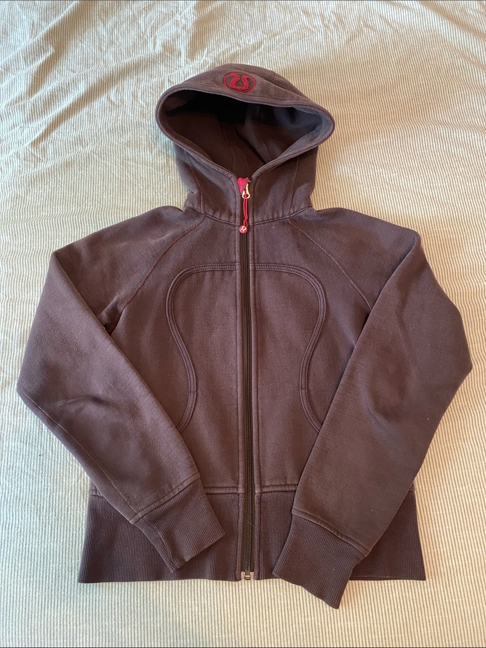 Lululemon Vintage Scuba Zip-Up Hoodie Size 6